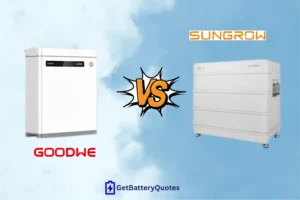 Sungrow vs GoodWe Batteries