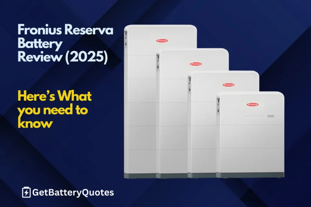 Fronius Reserva Battery Review