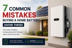 7 common mistakes when buying a home battery